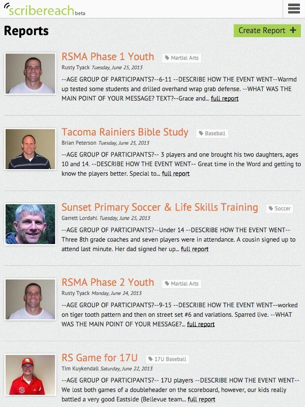 Mobile App Example